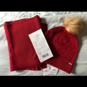 Brand new Coach hat/scarf